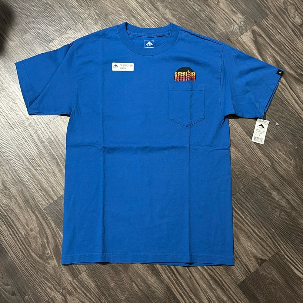 NWT Emerica High Noon pocket tee